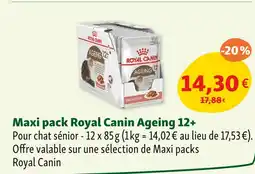 Maxi Zoo Royal Canin Maxi pack ageing 12+ offre