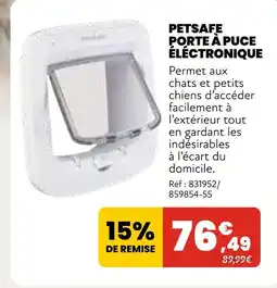 Animalis Petsafe Porte à puce électronique offre