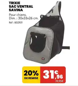 Animalis Trixie Sac ventral Savina offre