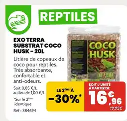 Animalis EXO TERRA Substrat coco husk offre