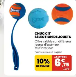 Animalis Chuck It Sélection de jouets offre