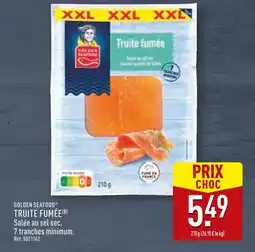 ALDI GOLDEN SEAFOOD TRUITE FUMÉE offre