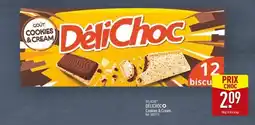 ALDI DELACRE Délichoc Cookies & Cream offre