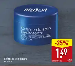 ALDI BIOFRESH Crème de soin hydratante offre