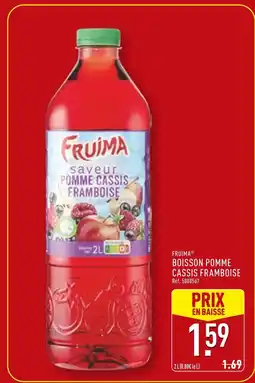 ALDI FRUIMA Boisson Pomme Cassis Framboise offre