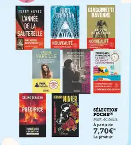 Super U Sélection Poche offre