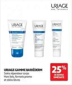 Auchan Uriage gamme bariéderm offre