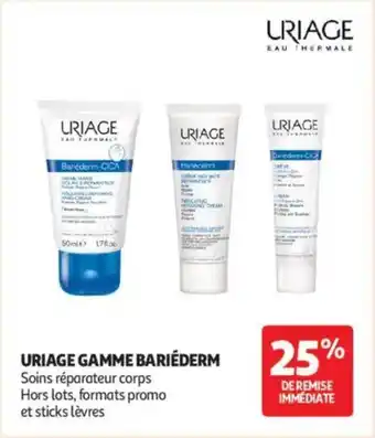 Auchan Uriage gamme bariéderm offre