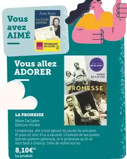 Super U EDITIONS POCKET La promesse offre