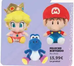 Super U NINTENDO Peluche offre