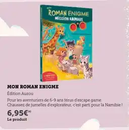 Super U MON ROMAN ENIGME offre