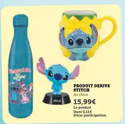 Super U Produit derive stitch offre