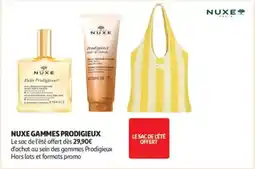 Auchan Nuxe gammes prodigieux offre