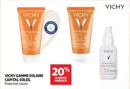 Auchan Vichy gamme solaire capital soleil offre