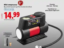 Lidl Mini compresseur offre