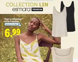 Lidl Haut ou débardeur en lin Premium offre
