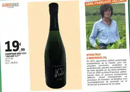 E.Leclerc Champagne brut city "jaillant & c°" offre