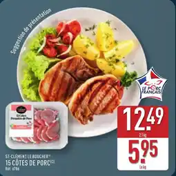ALDI ST-CLÉMENT LE BOUCHER 15 côtes de porc offre