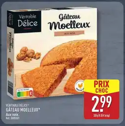 ALDI VÉRITABLE DÉLICE Gâteau moelleux offre