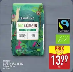 ALDI BARISSIMO Café en grains bio offre