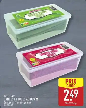 ALDI SWEETLAND Bandes et tubes acides offre