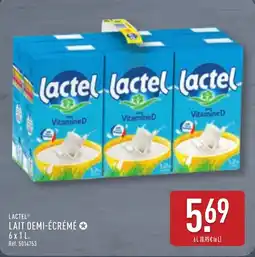 ALDI LACTEL Lait demi-écrémé offre