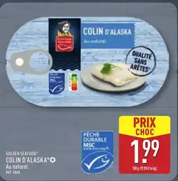 ALDI GOLDEN SEAFOOD Colin d'alaska offre