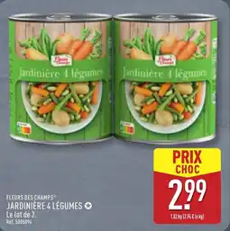 ALDI FLEURS DES CHAMPS Jardinière 4 légumes offre