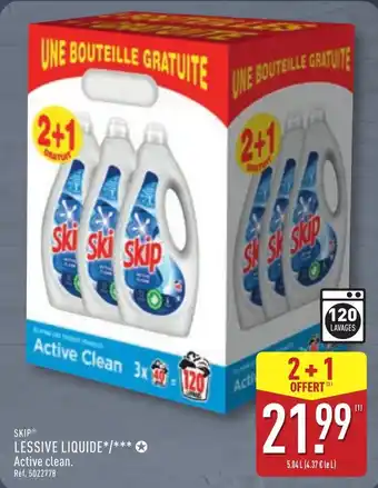 ALDI SKIP Lessive liquide offre