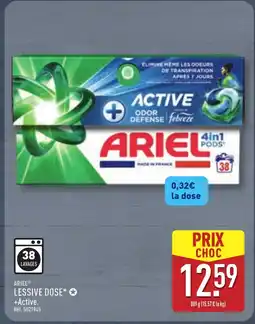 ALDI ARIEL Lessive dose offre