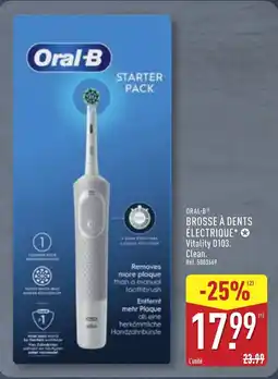 ALDI ORAL-B Brosse à dents électrique offre