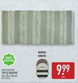 ALDI HOME CREATION Tapis bohème offre