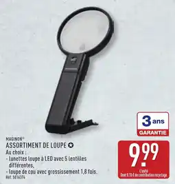 ALDI MAGINON Assortiment de loupe offre
