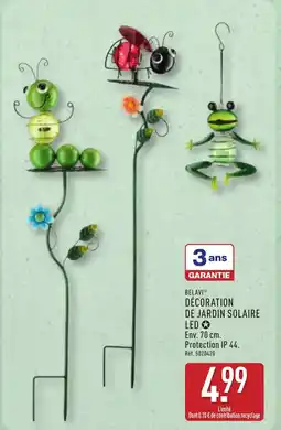 ALDI BELAVI Décoration de jardin solaire led offre