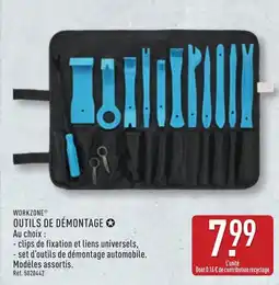 ALDI WORKZONE Outils de démontage offre