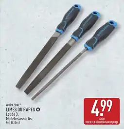 ALDI WORKZONE Limes ou rapes offre