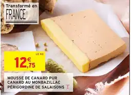 Intermarché Canard au monbazillac périgordine de salaisons i offre