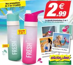 Bazarland La gourde brumisateur 2 en 1 offre