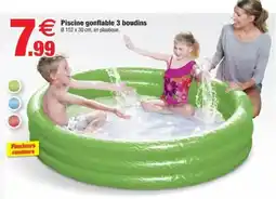 Bazarland Piscine gonflable 3 boudins offre