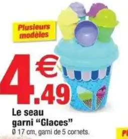 Bazarland Le seau garni "Glaces" offre