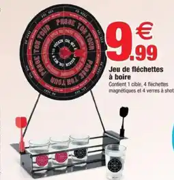 Bazarland Jeu de fléchettes à boire offre