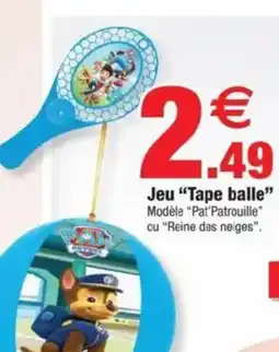 Bazarland Jeu "Tape balle" offre