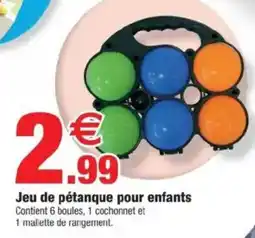 Bazarland Jeu de pétanque pour enfants offre