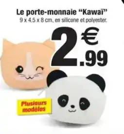 Bazarland Le porte-monnaie "Kawai" offre