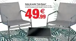 Bazarland Salon de jardin "Cala Rossa" offre