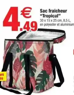 Bazarland Sac fraicheur "Tropical" offre