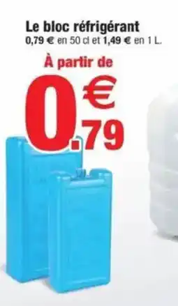 Bazarland Le bloc réfrigérant offre