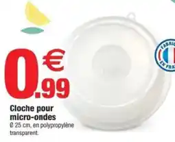 Bazarland Cloche pour micro-ondes offre
