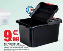 Bazarland Bac "Stock"R" offre