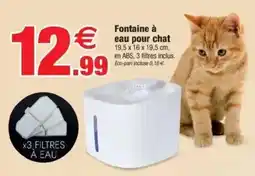 Bazarland Fontaine à eau pour chat offre